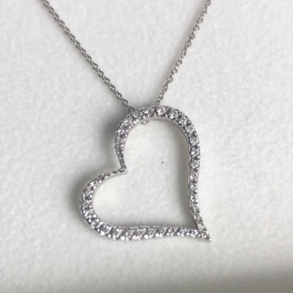 Roberto Coin | 18K White Gold Diamond Necklace